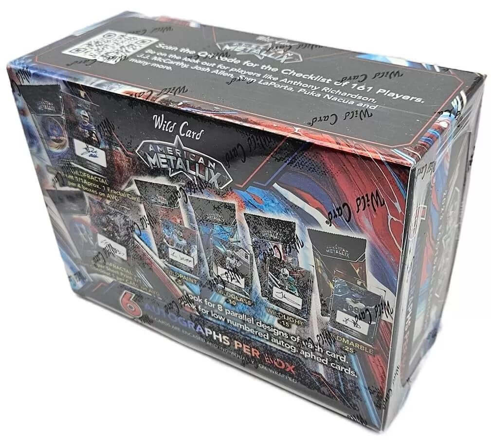 Amazon.com: 2023 Wild Card American Metallix Football Edition (6